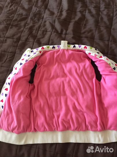 Жилет тёплый для девочки 10-14 лет