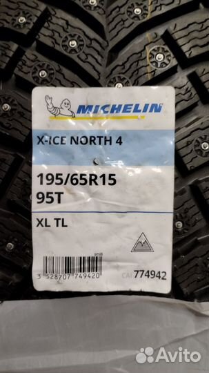 Michelin X-Ice North 4 195/65 R15 95T