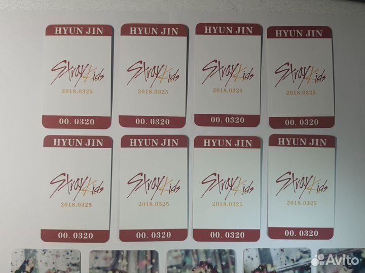 Карты Bts и Stray kids