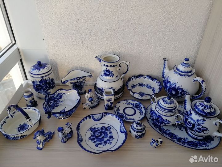 Фарфоровая посуда Гжель