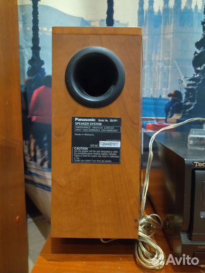 Акустические колонки panasonic