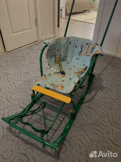 Коляска санки