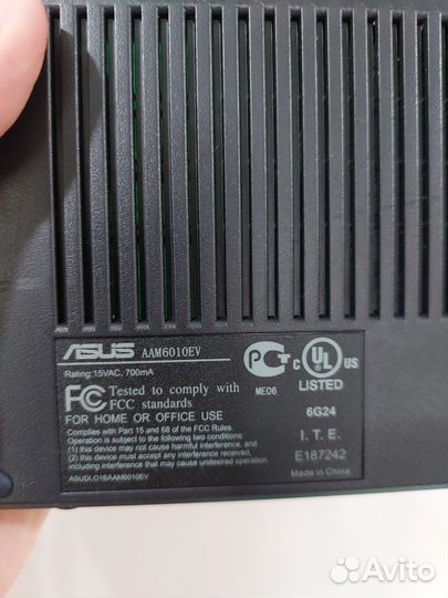 Adsl-роутер asus AAM6010EV