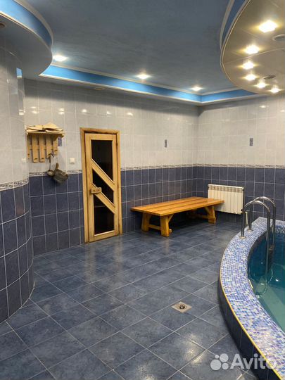 Баня сауна с бассейном