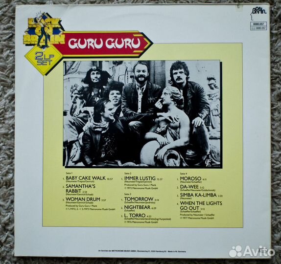 Guru Guru - Rock On Brain 1980