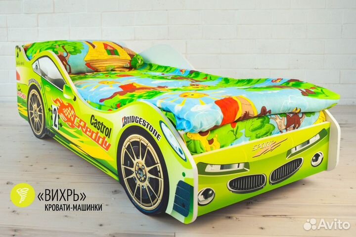 Кровать машина