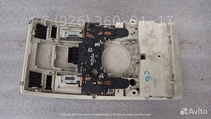 Плафон салона передний Audi A6 C6