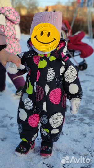 Зимний комбинезон crockid 68 74