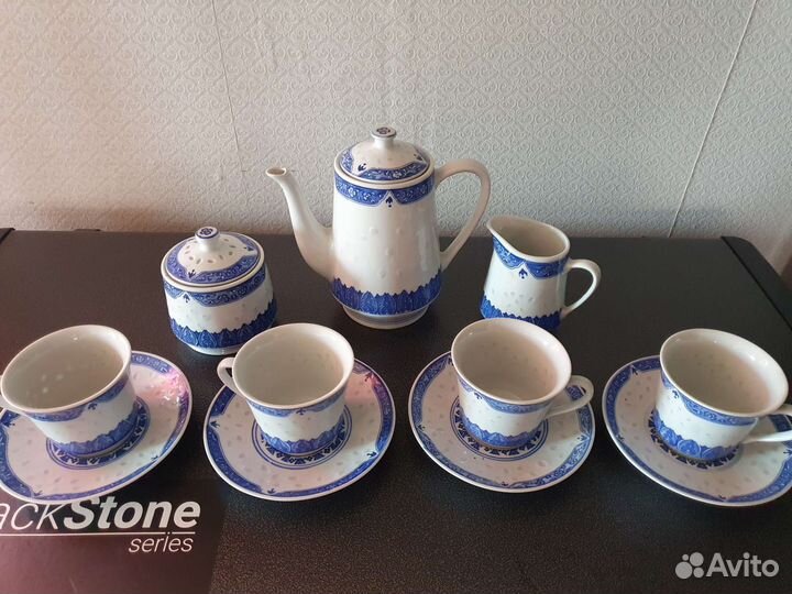 Чайный сервиз рисовый фарфор