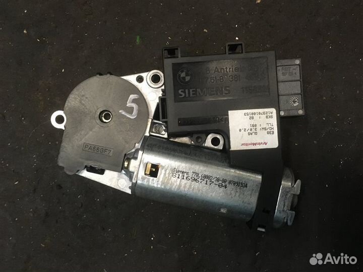 Моторчик люка Bmw 5-Series E39 M54B30 2001