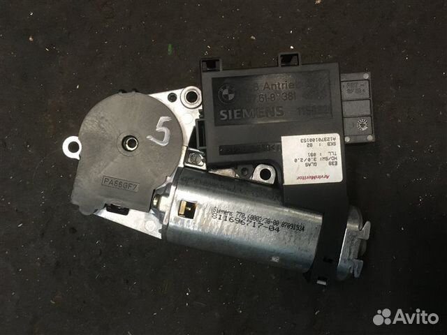 Моторчик люка Bmw 5-Series E39 M54B30 2001