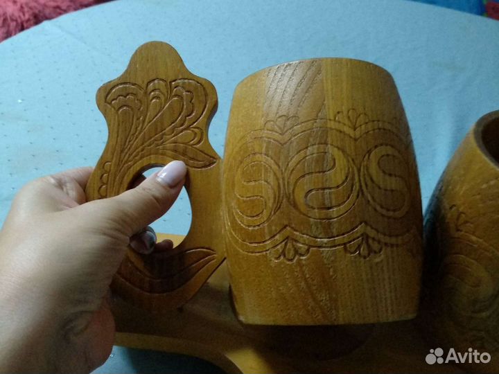 Кружки деревянные набор СССР