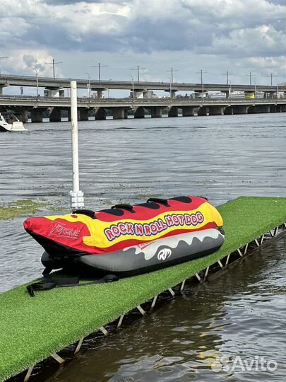 Буксеровочный водный банан, балон, 3 мест