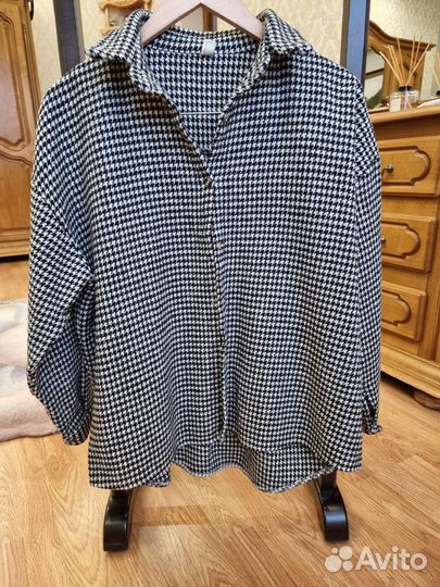 Рубашка женская oversize