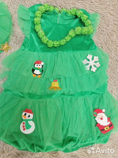 Новогодний костюм ёлочка