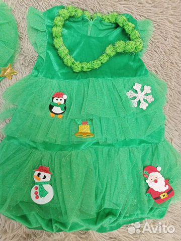 Новогодний костюм ёлочка