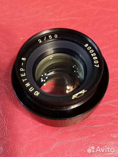Объектив Юпитер-8 (2/50), линзоблок