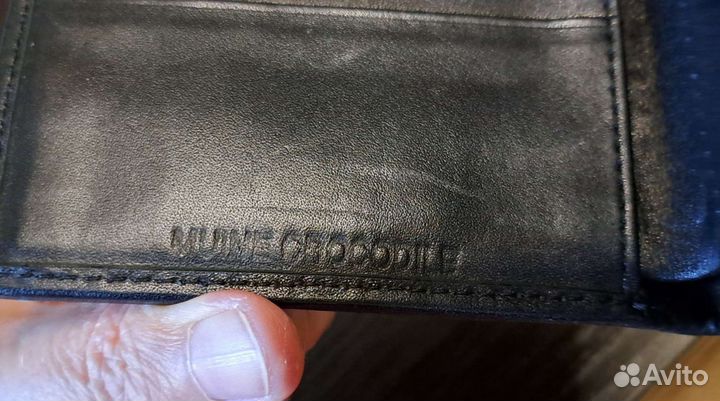 Портмоне мужское крокодил