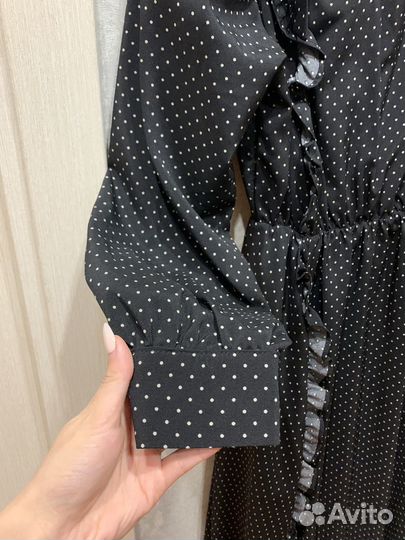 Платье в горошек