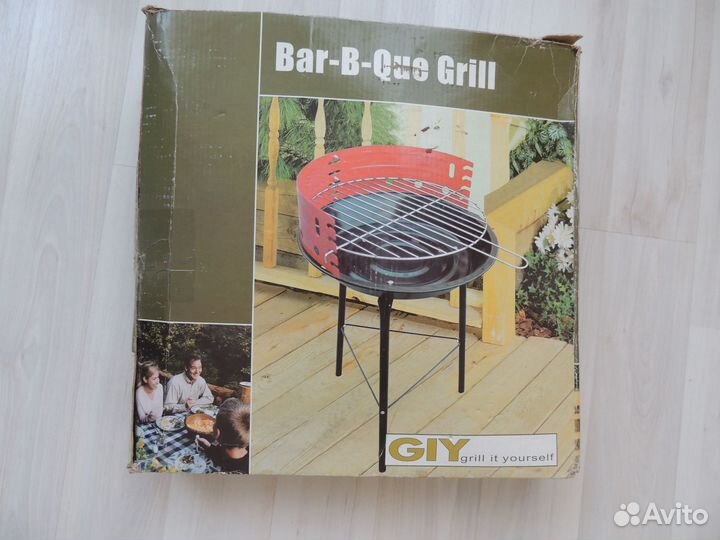 Гриль барбекю угольный