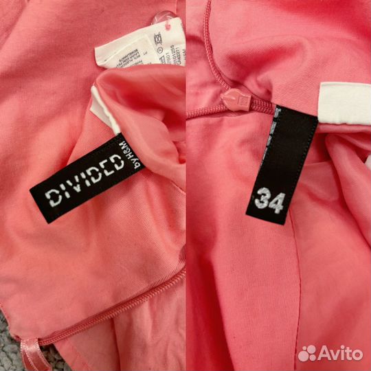 Розовая юбка мини H&M Divided