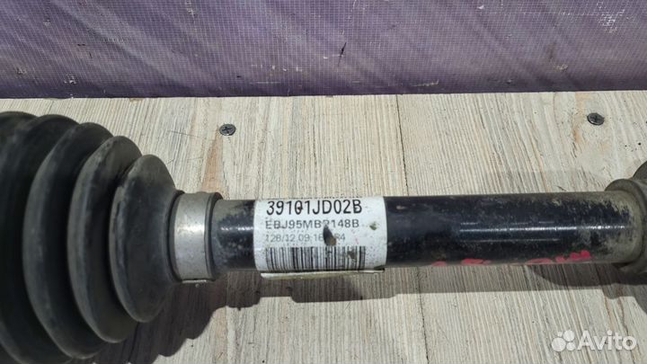 Привод подвески колеса Nissan qashqai J10 Лев