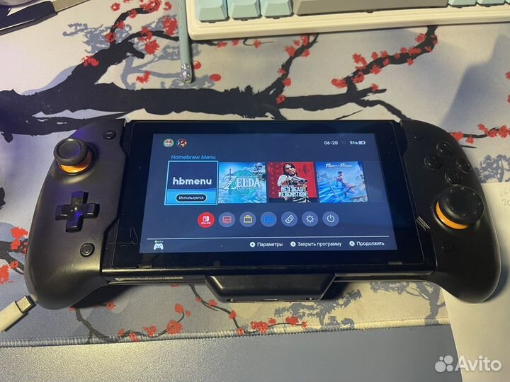 Switch oled 512 gb прошитая