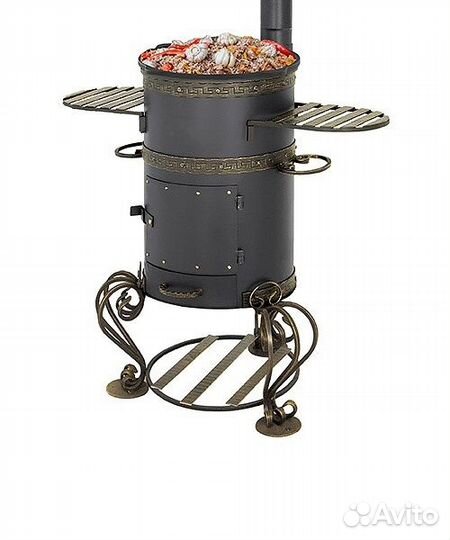 Печь Для Казана Везувий 12л Шмель 100 мм везувий