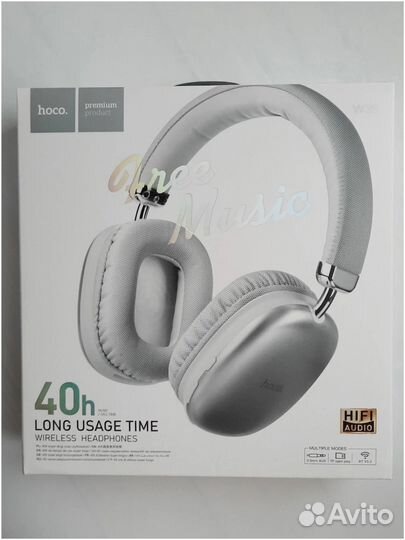 Наушники беспроводные Hoco W35 bluetooth