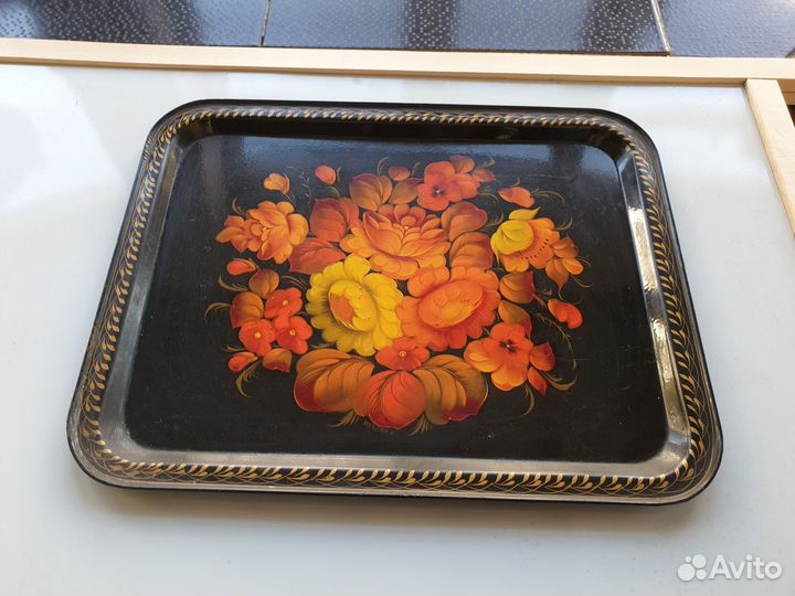Подносы жостово СССР