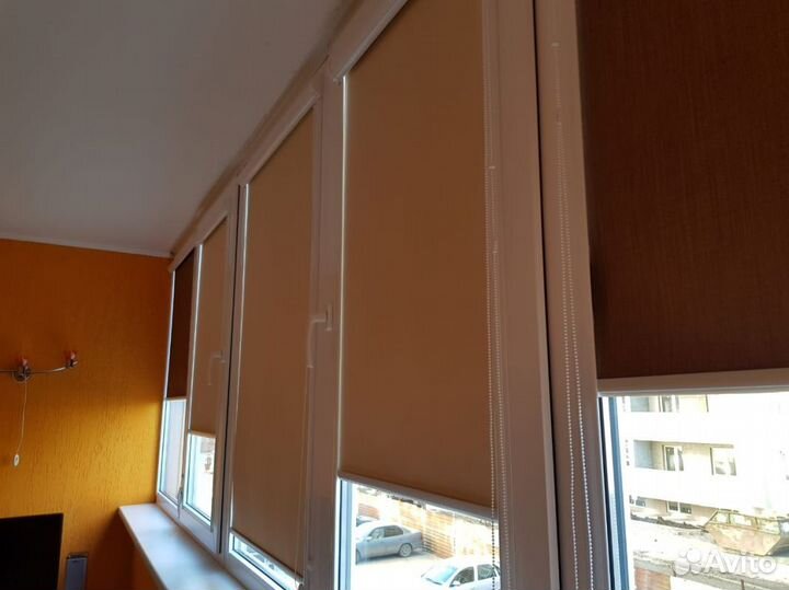 Рулонные кассетные шторы блекаут V2871-R90298