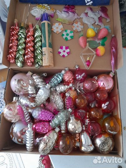 Новогодние игрушки СССР советские