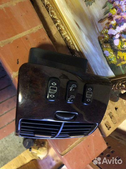 Mercedes w220 задний воздуховод