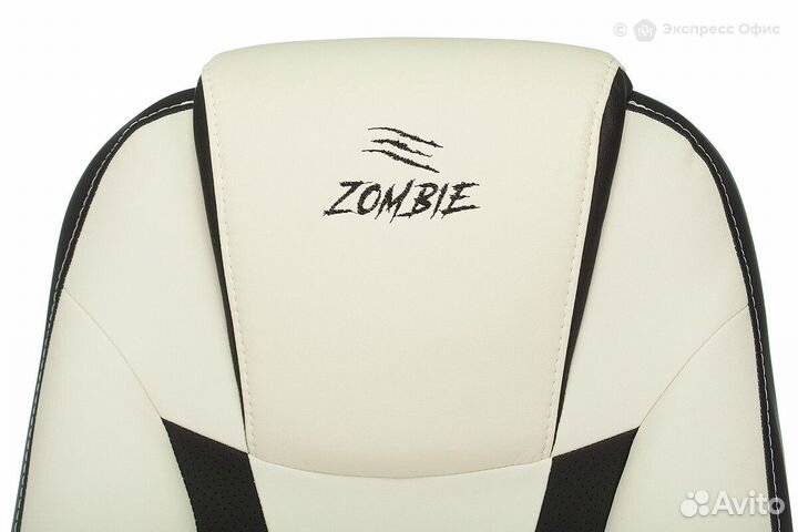 Кресло игровое Zombie 8 white