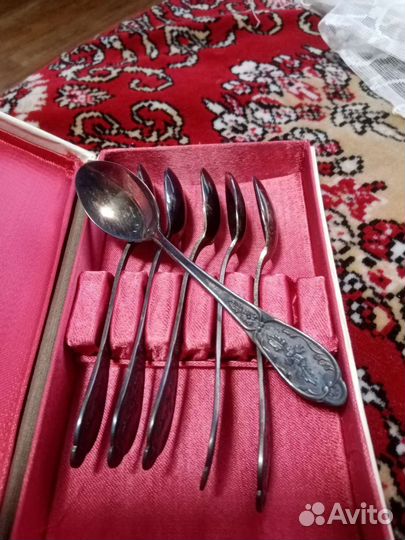 Чайные ложки из мельхиора СССР