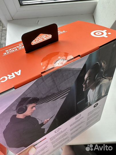 Наушники с микрофоном steelseries arctis