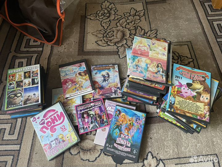 Dvd диски мультфильмы