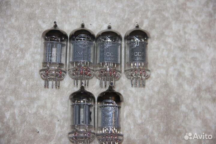 Радиолампы Mullard 12AX7/ECC83 New, Russia