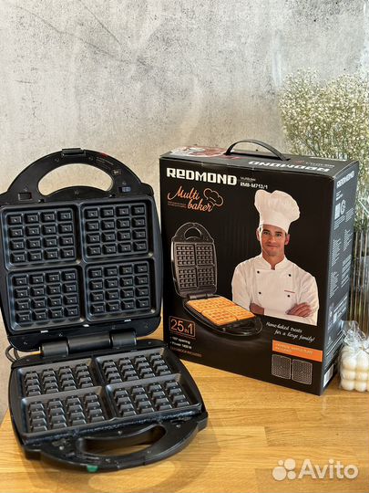 Мультипекарь redmond RMB-M713/1 PRO, вафельница