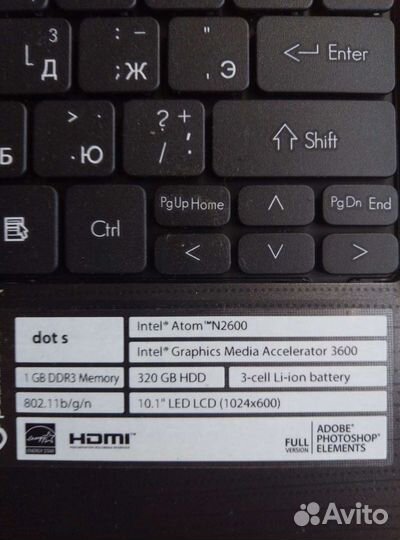 Нетбук Packard Bell dot s