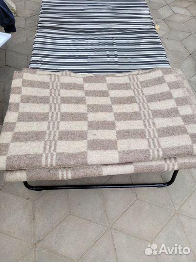 Одеяло шерстяное бу