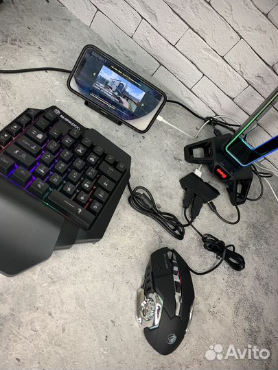 Игровой набор для телефона и пр Bluetooth