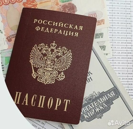 Паспортная обложка. Временная прописка