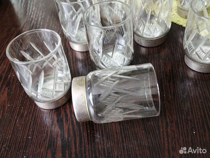Хрустальные рюмки СССР