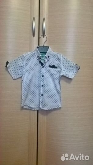 Рубашка стрейч (состояние новой) р92