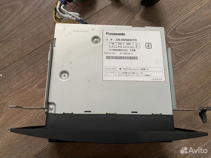 Магнитола CN-HDS625TD panasonic