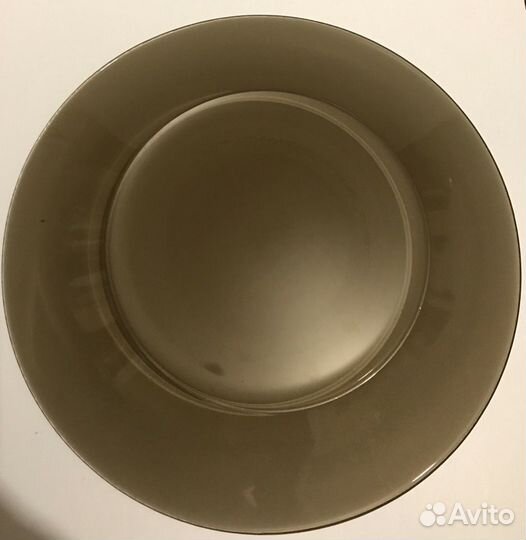 Тарелка стеклянная