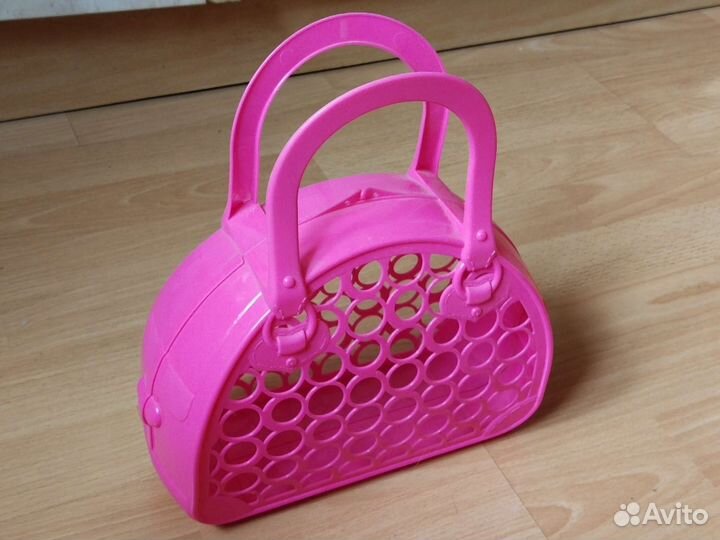 Сумка детская пластмассовая, для набора посудки