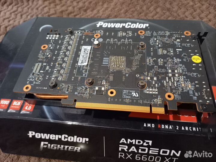 Игровая видеокарта AMD radeon RX6600XT(Powercolor)
