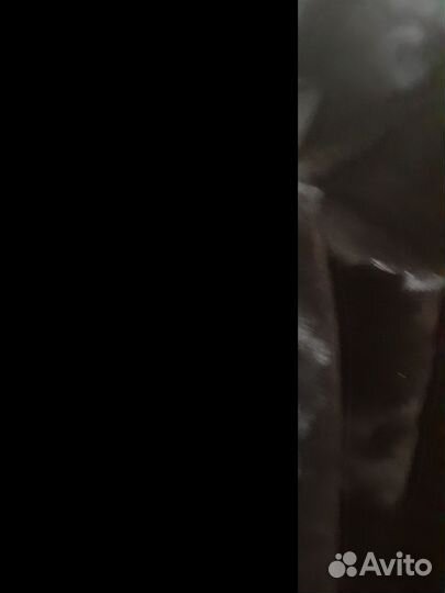 Шуба мутоновая с норкой